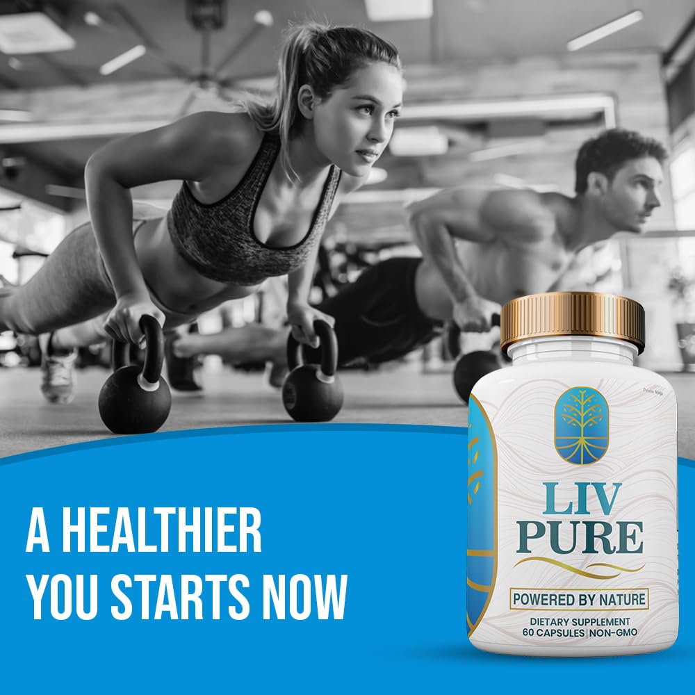 Liv Pure, Liv Pure Powered by Nature, Natural Liver Support Cleanse Recovery Liv Pure Pills