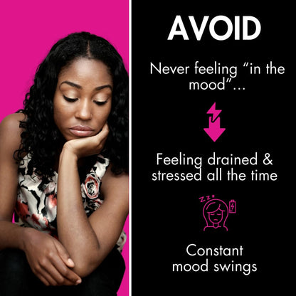 Hormone Balance & Mood Support for Women - Restore Female Drive & Reduce Mood