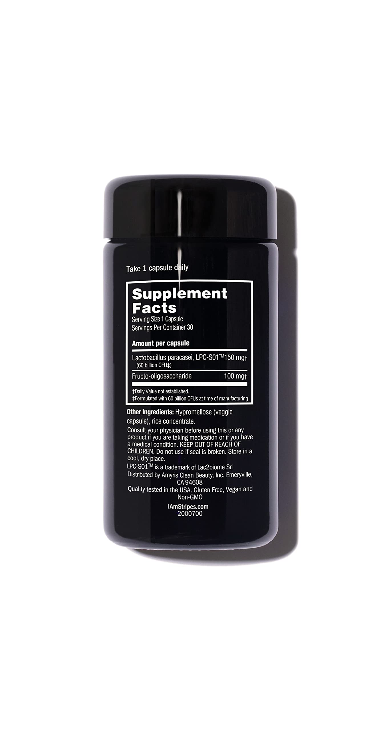 STRIPES by Naomi Watts - The Support System - Daily Vaginal Pre + Probiotic Maintains a Healthy pH STRIPES