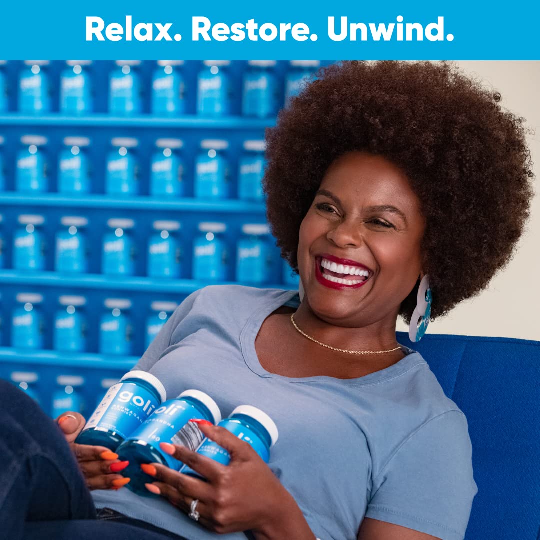 Goli Ashwagandha & Vitamin D Gummy - 300 Count - Mixed Berry, KSM-66, Vegan, Goli