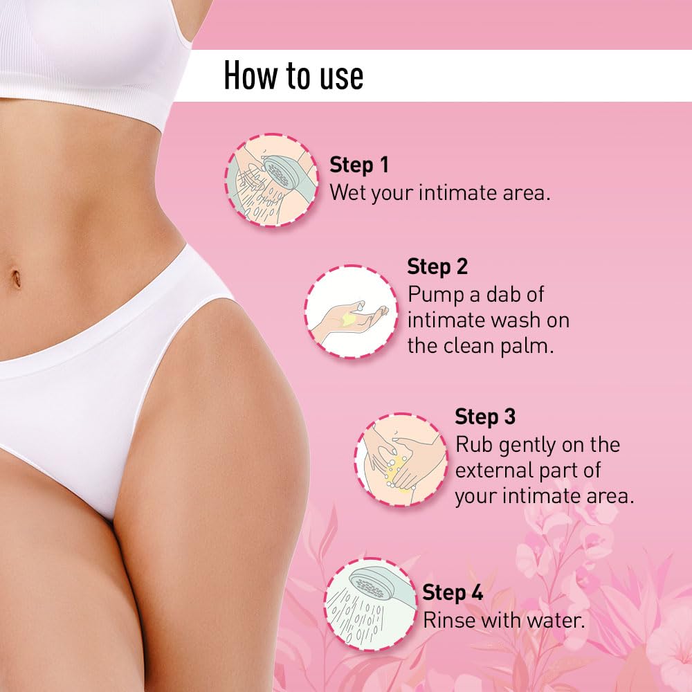 Sirona Natural Refreshing Feminine Wash - 6.7 Fl Oz (200 ml) | No Chemical, No Irritation, pH Balanced Intimate Sirona