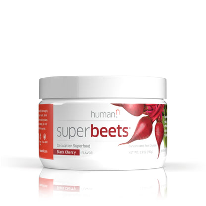 humanN SuperBeets Heart Chews & SuperBeets Black Cherry Powder