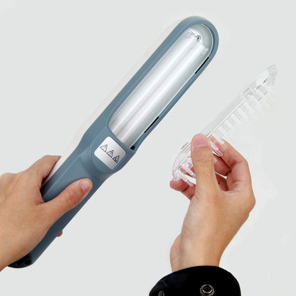 Hand Held UV Phototherapy Light Device for Home Use