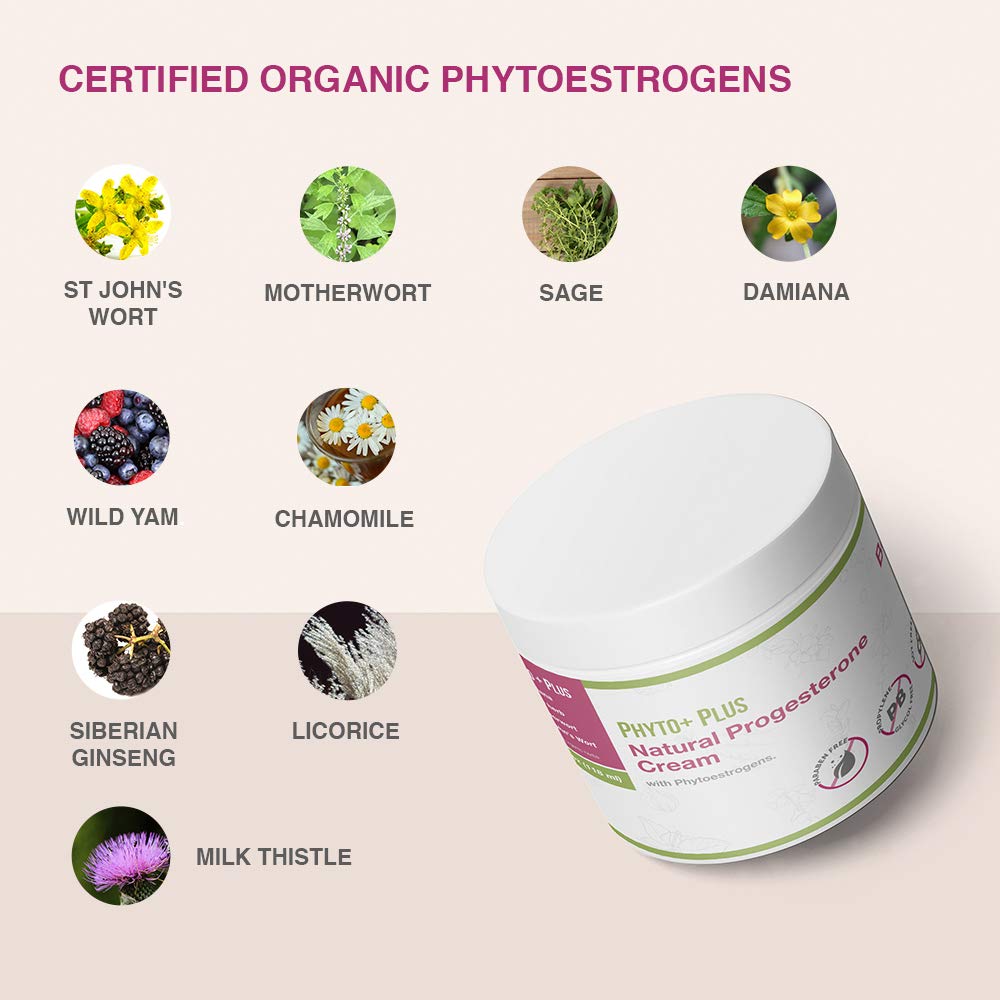 Phyto Plus Bountiful Bird Natural Progesterone Cream with Organic Phytoestrogens Phyto Plus Bountiful Bird