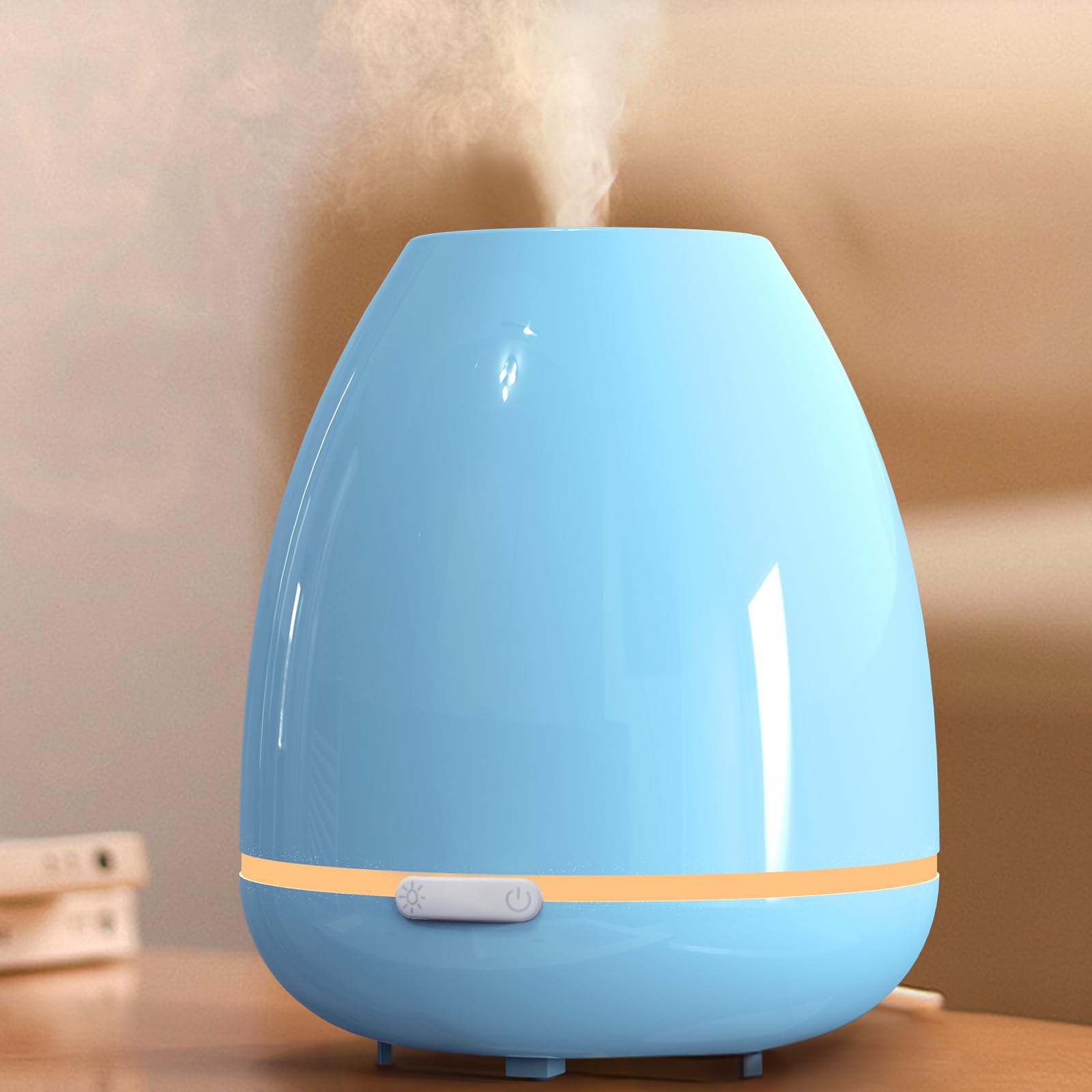 Essential Oil Diffuser for Bedroom Small Humidifier for Home Cool Mist Scent Diffuser 300ml 20 Hours