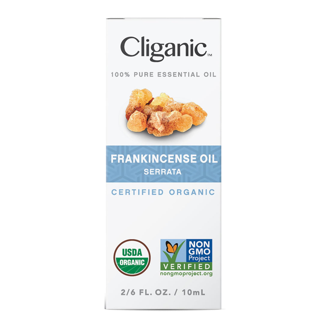 Cliganic USDA Organic Frankincense Essential Oil - Boswellia Serrata, 100% Pure Natural Undiluted