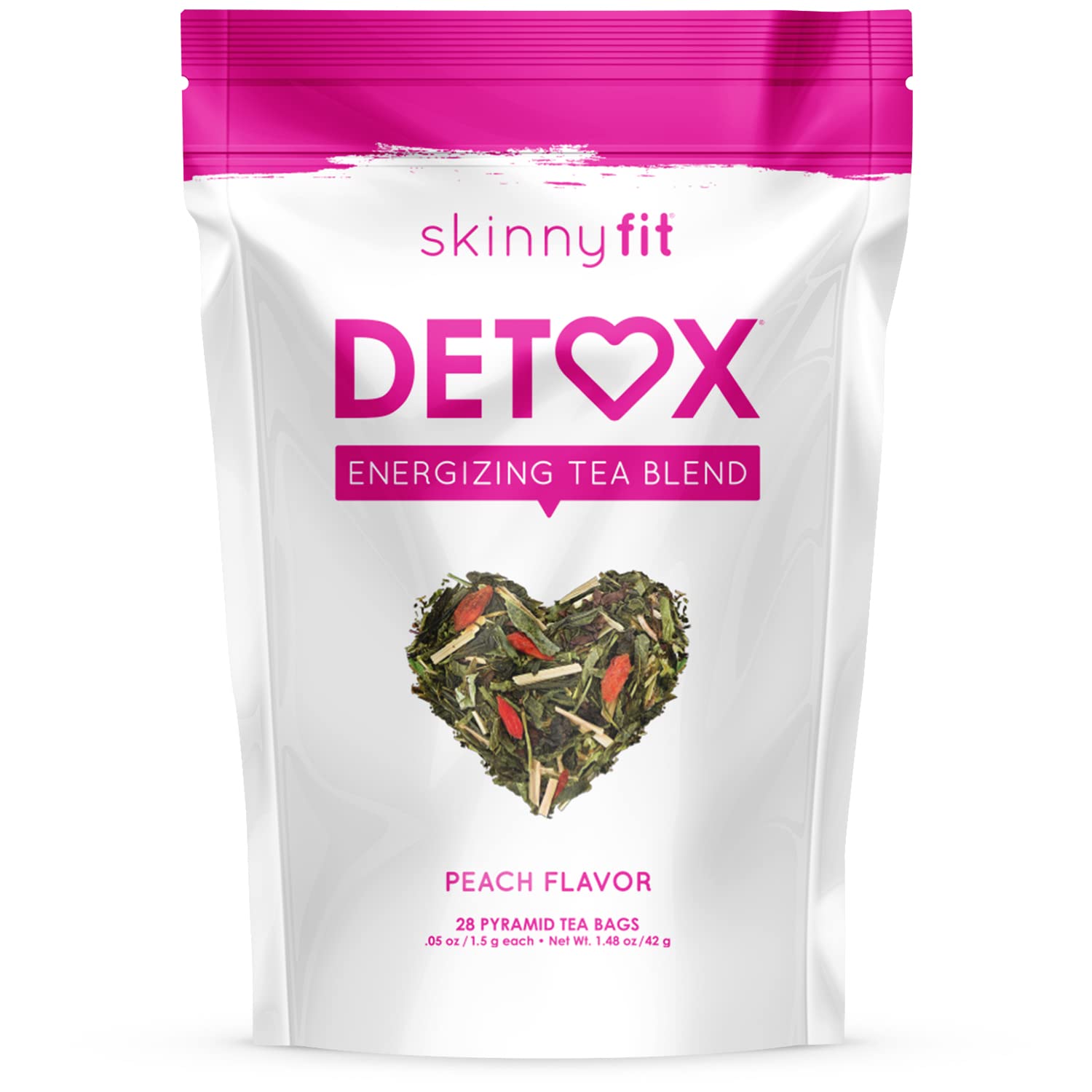 SkinnyFit Detox Tea: All-Natural, Laxative-Free, Supports A Healthy Weight