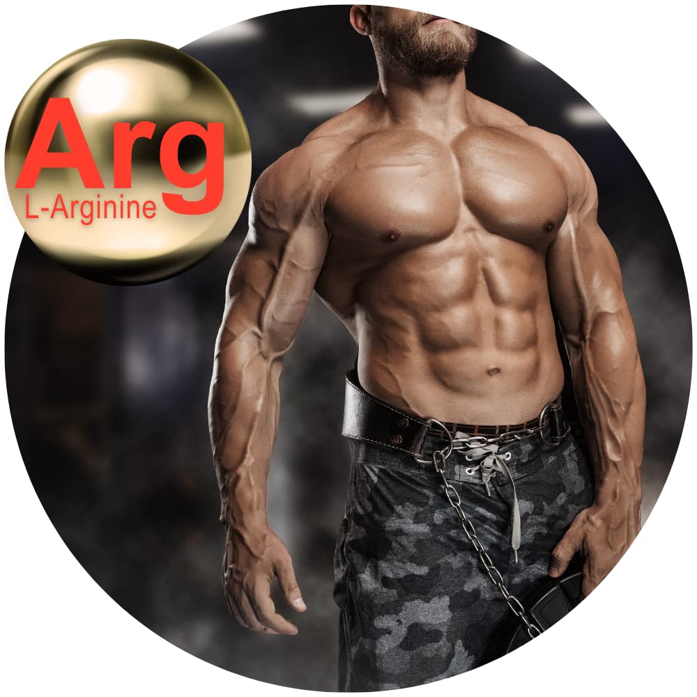 SYNC Naturals Nitric Plus- 800mg L Arginine- 400mg L Citrulline- Extra Strength Nitric
