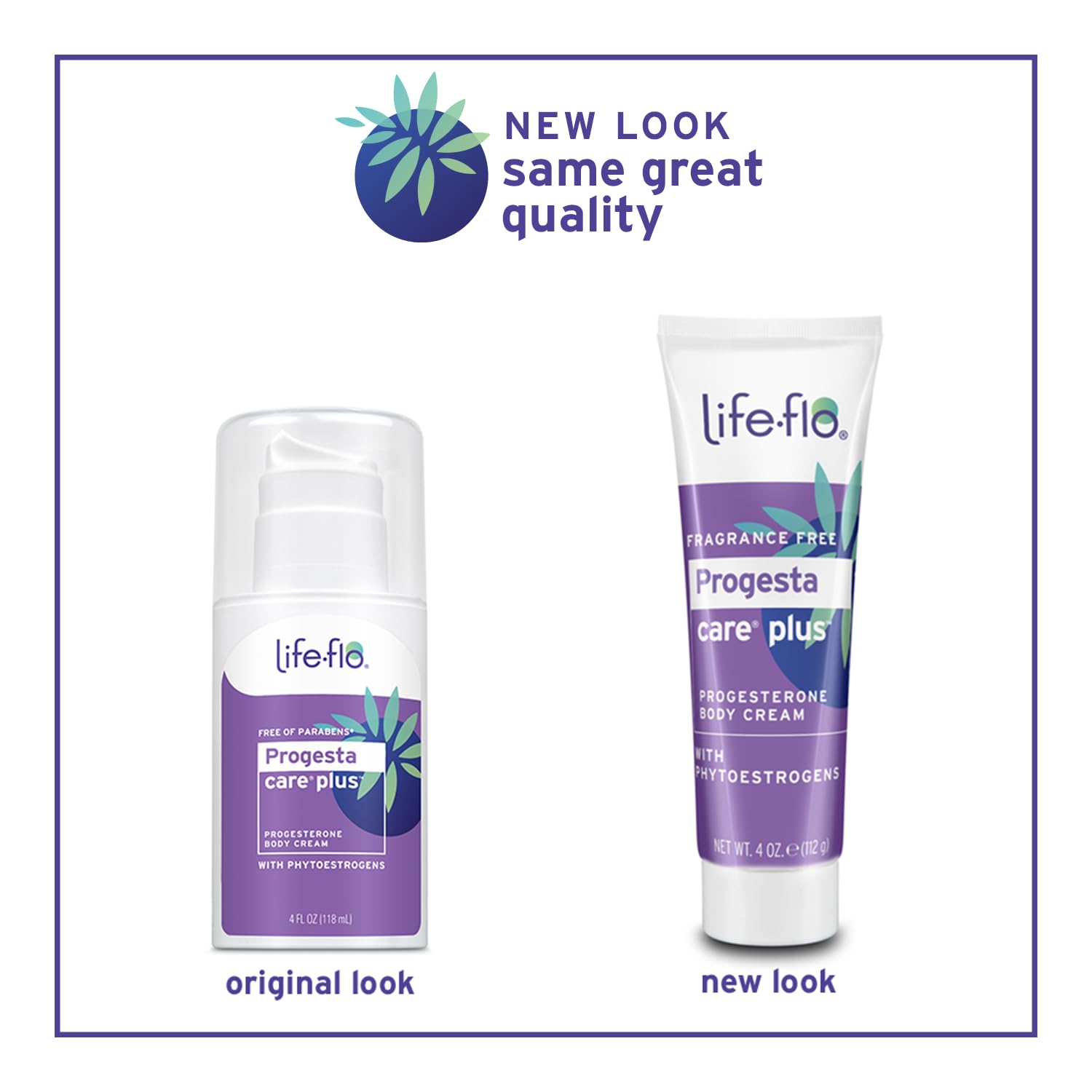 Life-Flo Progesta-Care Plus, Progesterone Cream for Women with 20mg USP Progesterone & Phytoestrogens LIFE-FLO