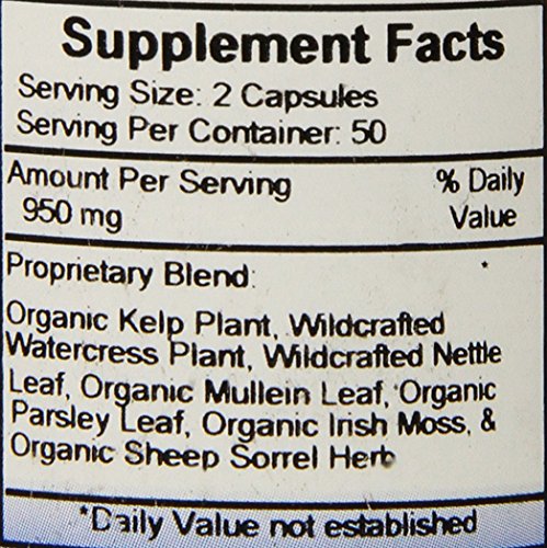Dr. Christopher's Original Formulas Thyroid Maintenance Formula Capsules, 100 Count