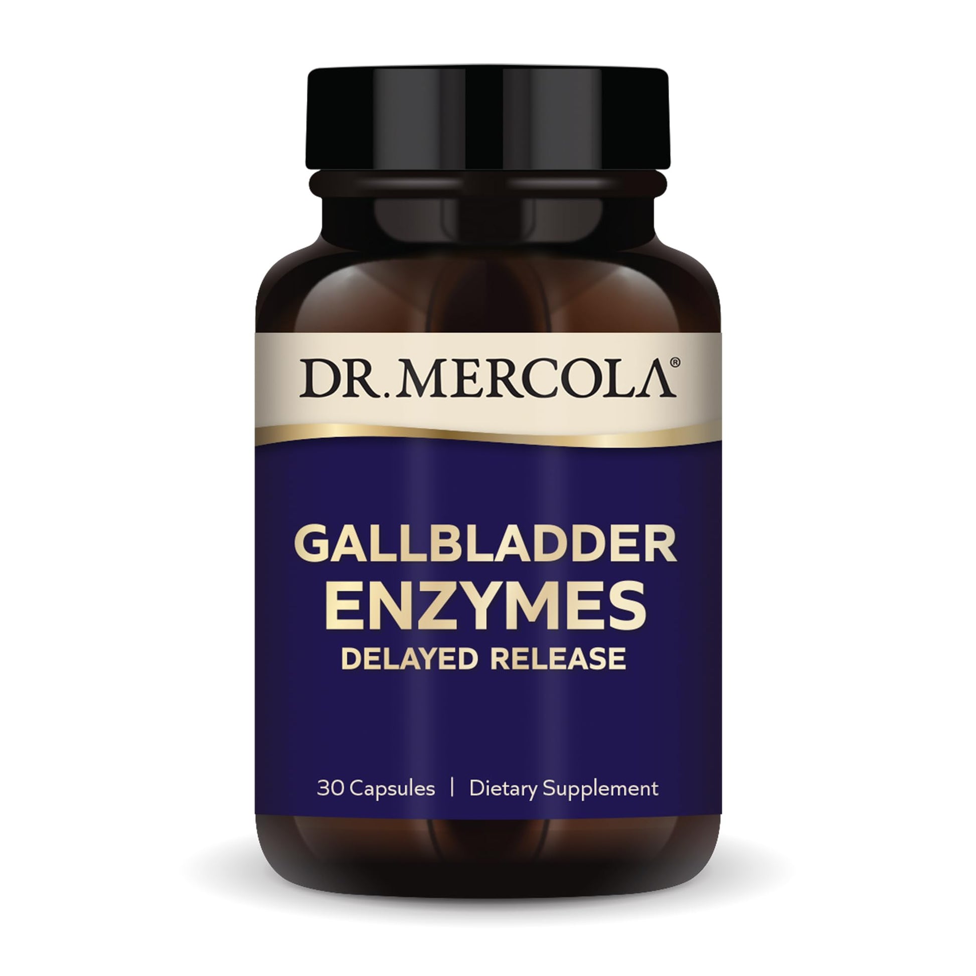 Dr. Mercola Gallbladder Enzymes, 30 Servings (30 Capsules), Dietary Supplement
