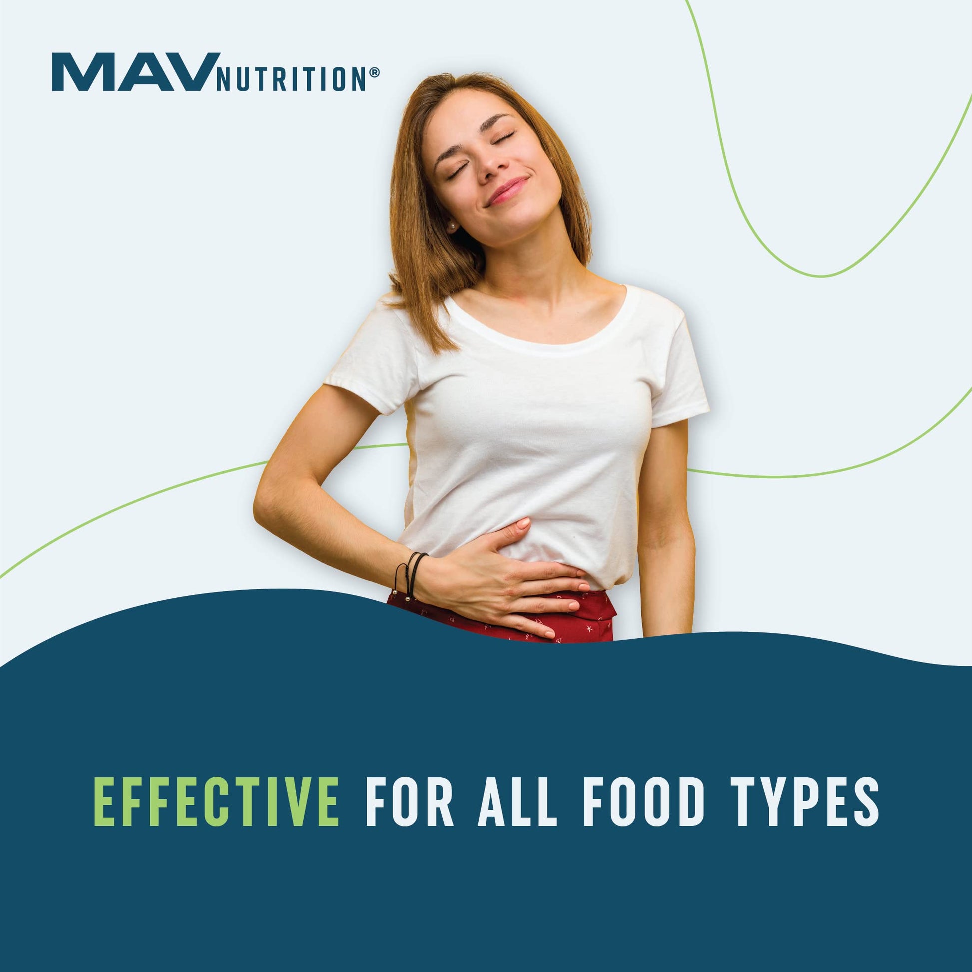 Digestive Enzymes with Probiotics for Bloating Relief & Digestive Health MAV NUTRITION