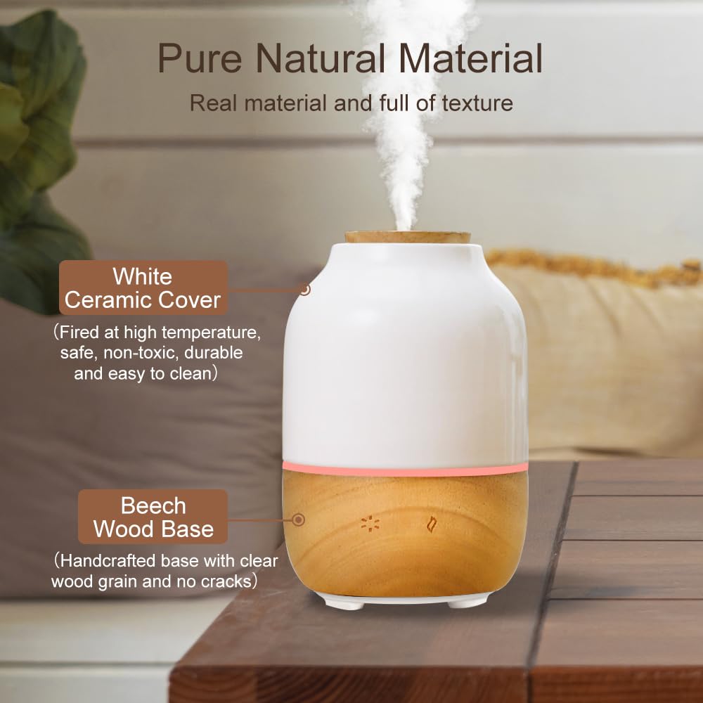 Ceramic Essential Oil Diffusers for Home, Premium Stone Diffusers for Essential Oils Large Room ERONGDIAN