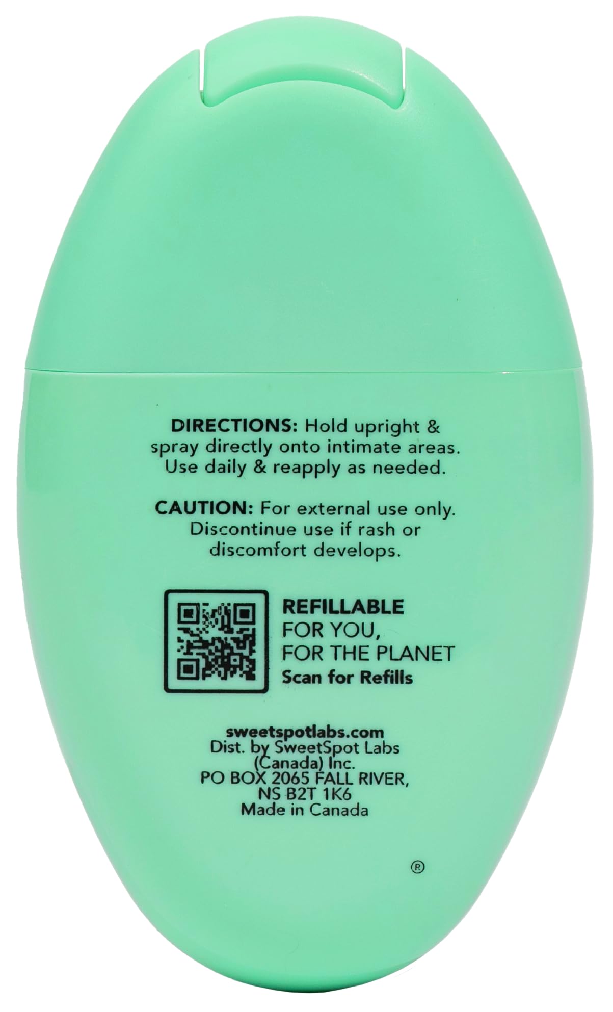 SweetSpot Labs Microbiome Balancing Feminine Spray, Deodorant Spray for External Vaginal Odor & pH SweetSpot Labs