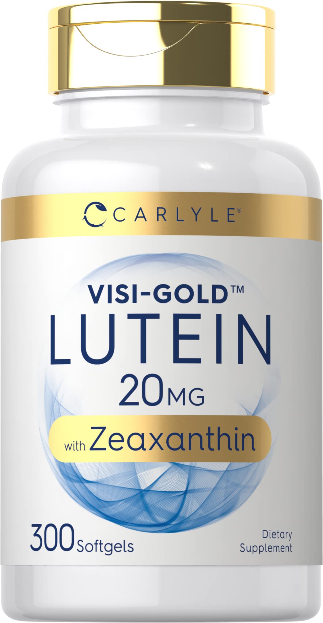 Carlyle Lutein and Zeaxanthin 20mg | 300 Softgels | Eye Health Vitamins