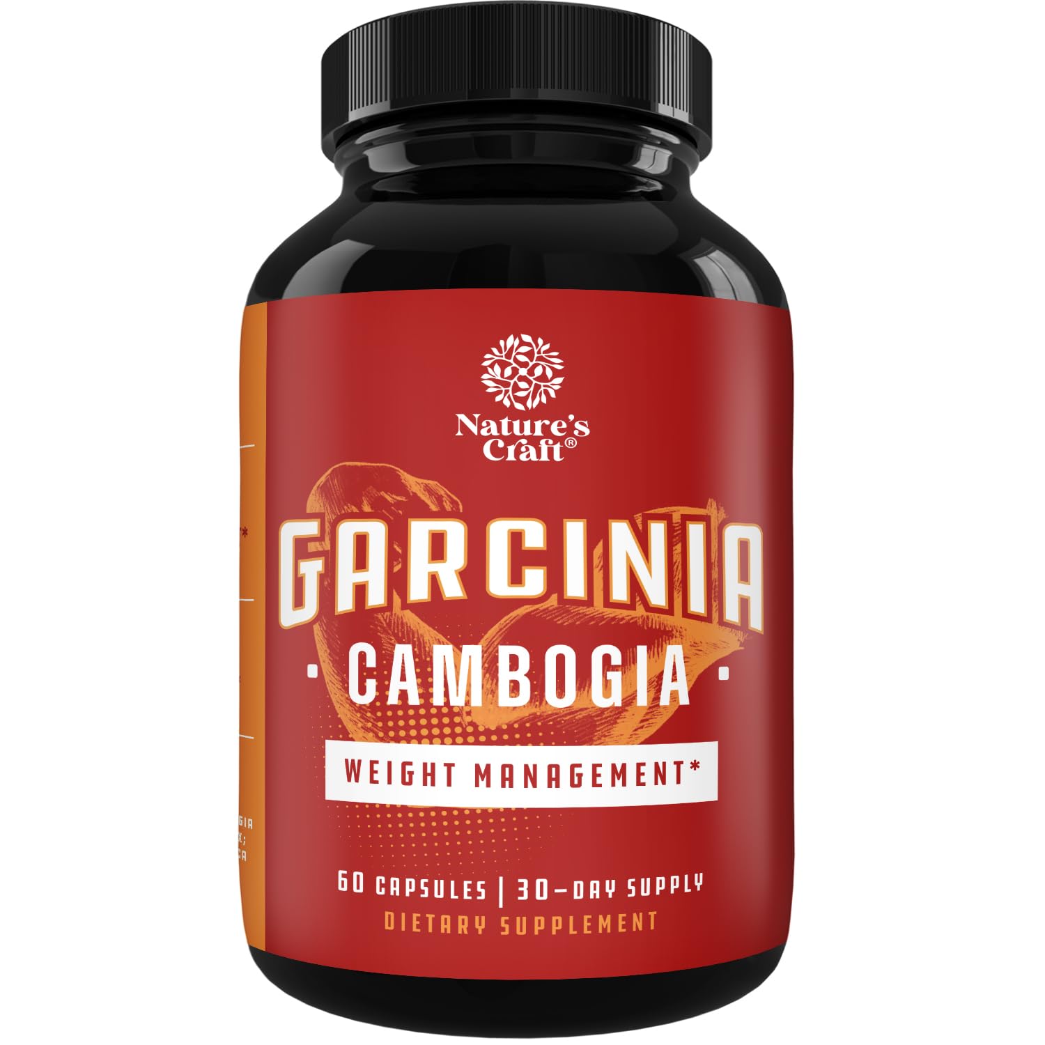 Pure Garcinia Cambogia Weight Loss Pills 95% HCA - Garcinia Cambogia Extract Herbal Supplement