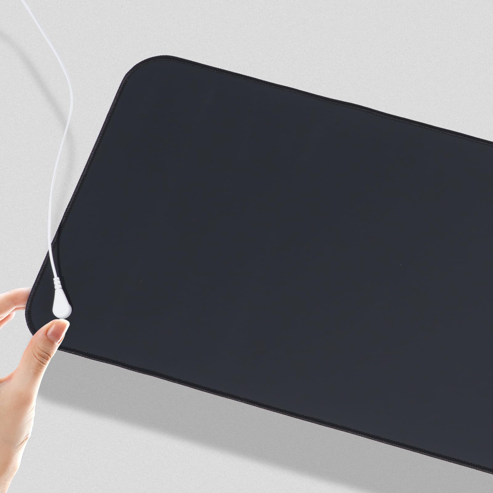 Seader Grounding Mat for Sleep, Conductive Grounding Pad, Earth Mat with 15ft Grounding Cord seader