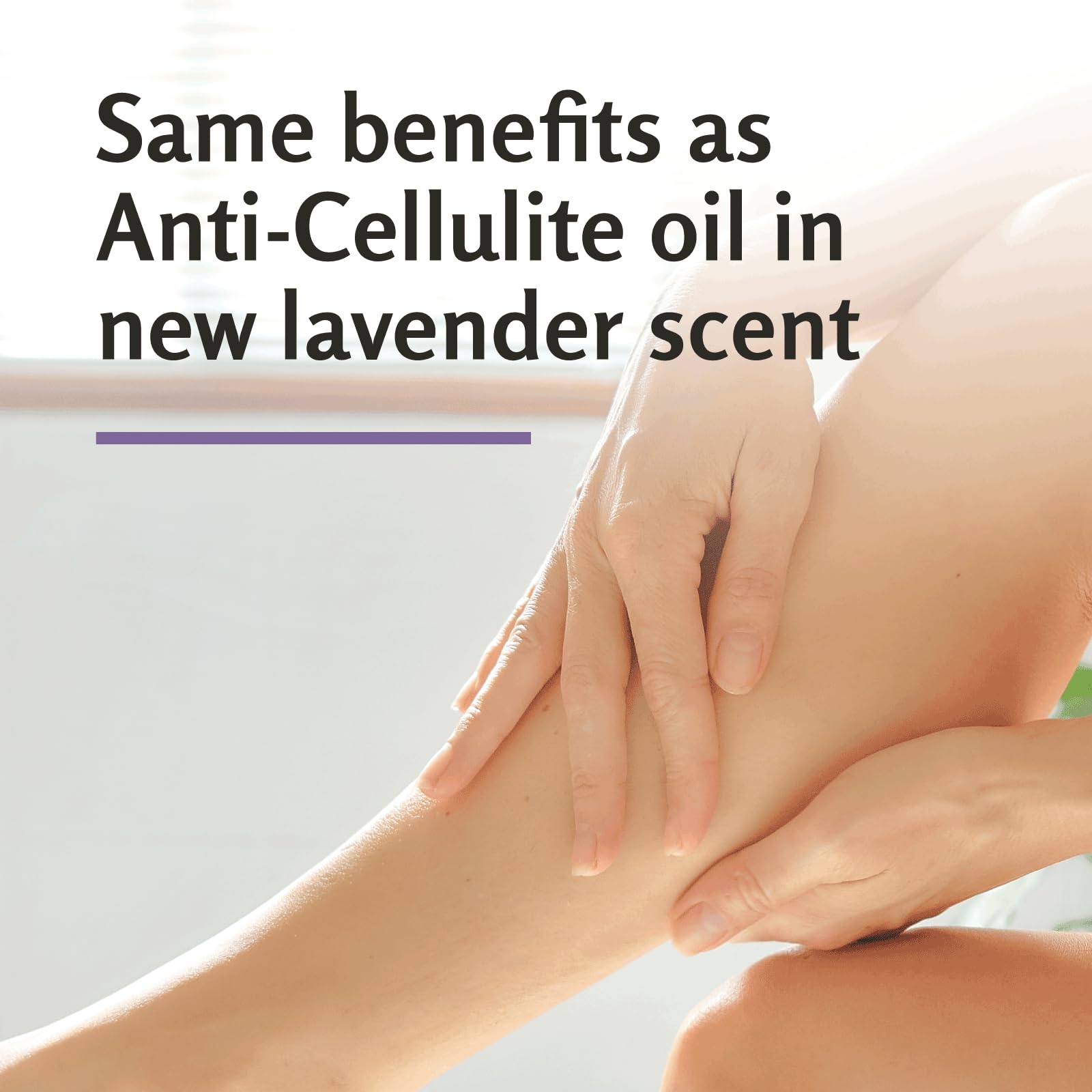 Lavender Massage Oil with Collagen and Stem Cells - Skin Tightening Massage Oil for Mass