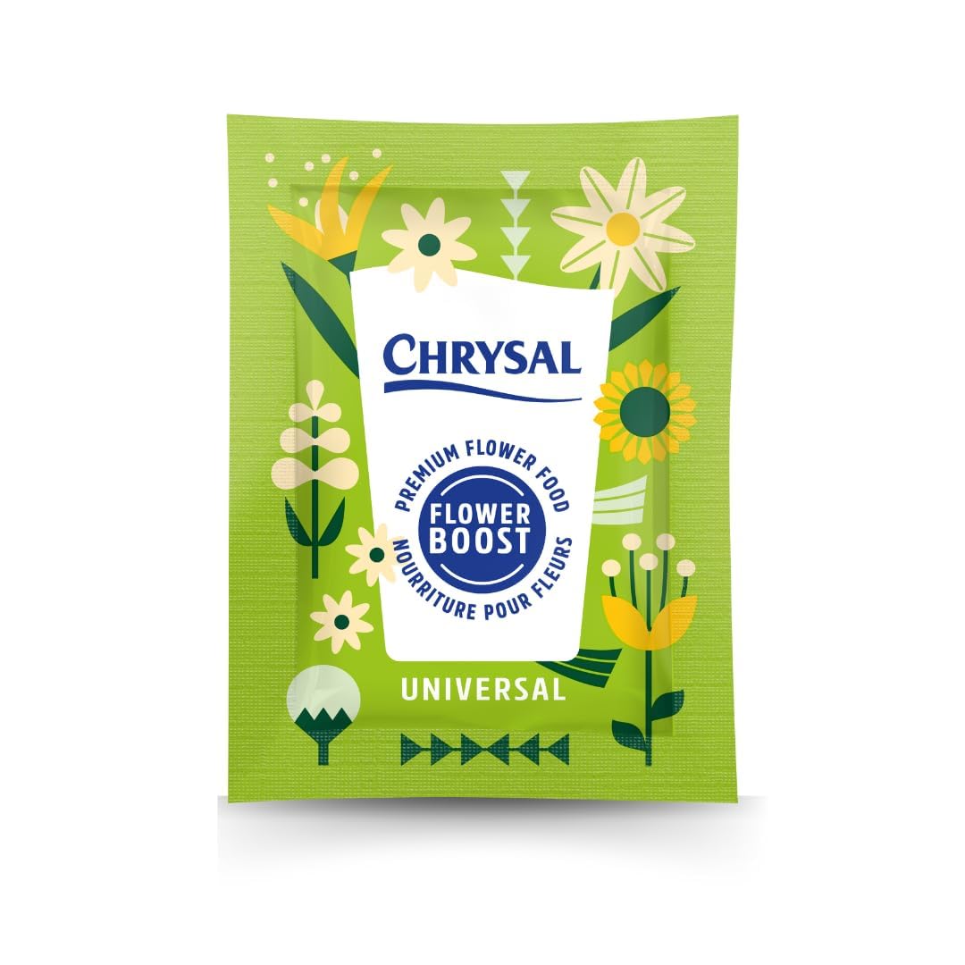 Chrysal Clear Flower Food Packets – Single Packet – Flower Arrangements & Bouquets – Floral Supplies