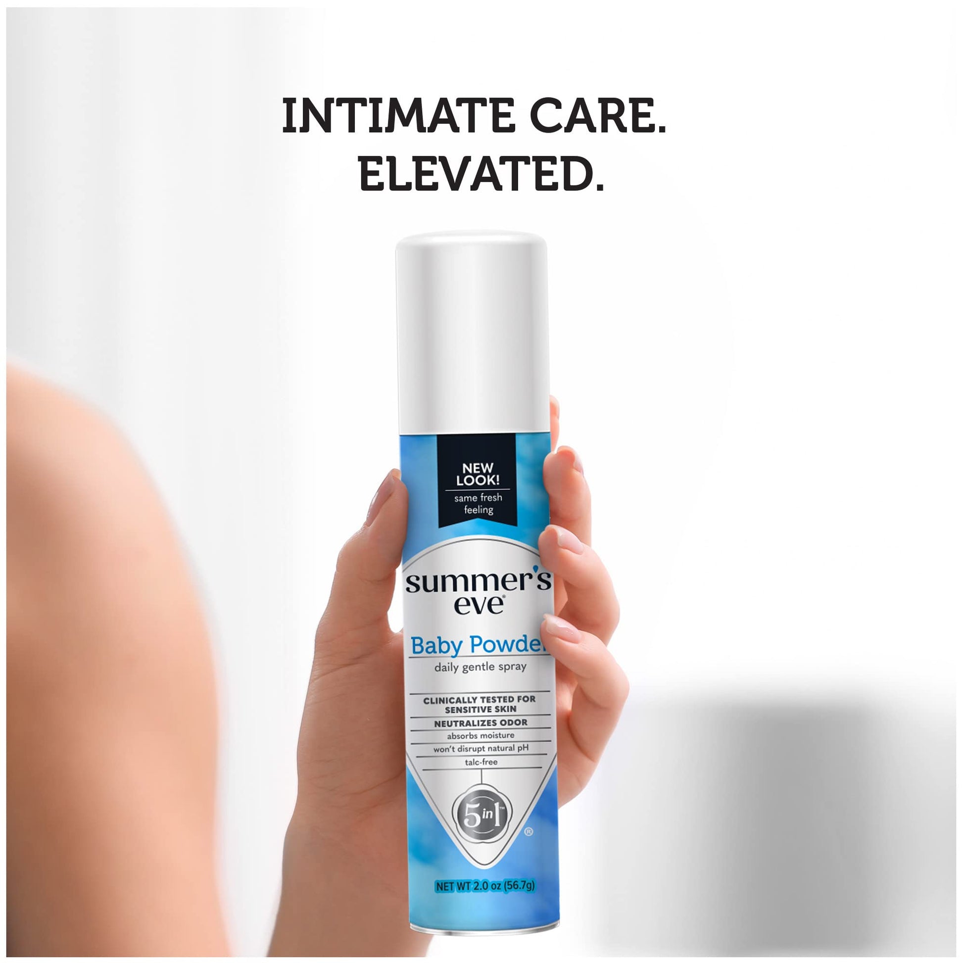 Summer's Eve Baby Powder Daily Gentle Feminine Spray, 2 oz, 3 Pack Summer's Eve