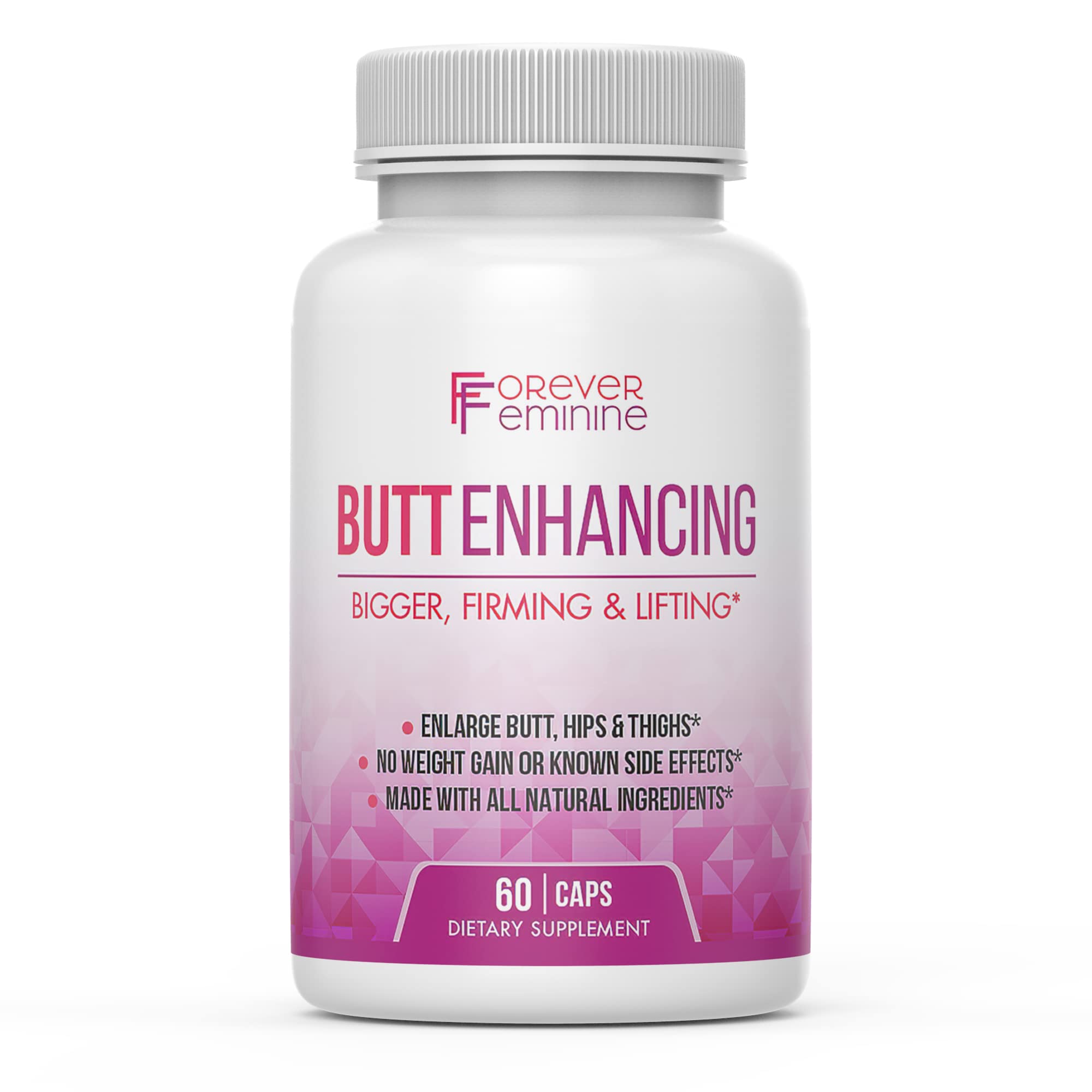 Forever Feminine Premium Butt Enhancement Pills - Booty Enlargement Pills - Shape