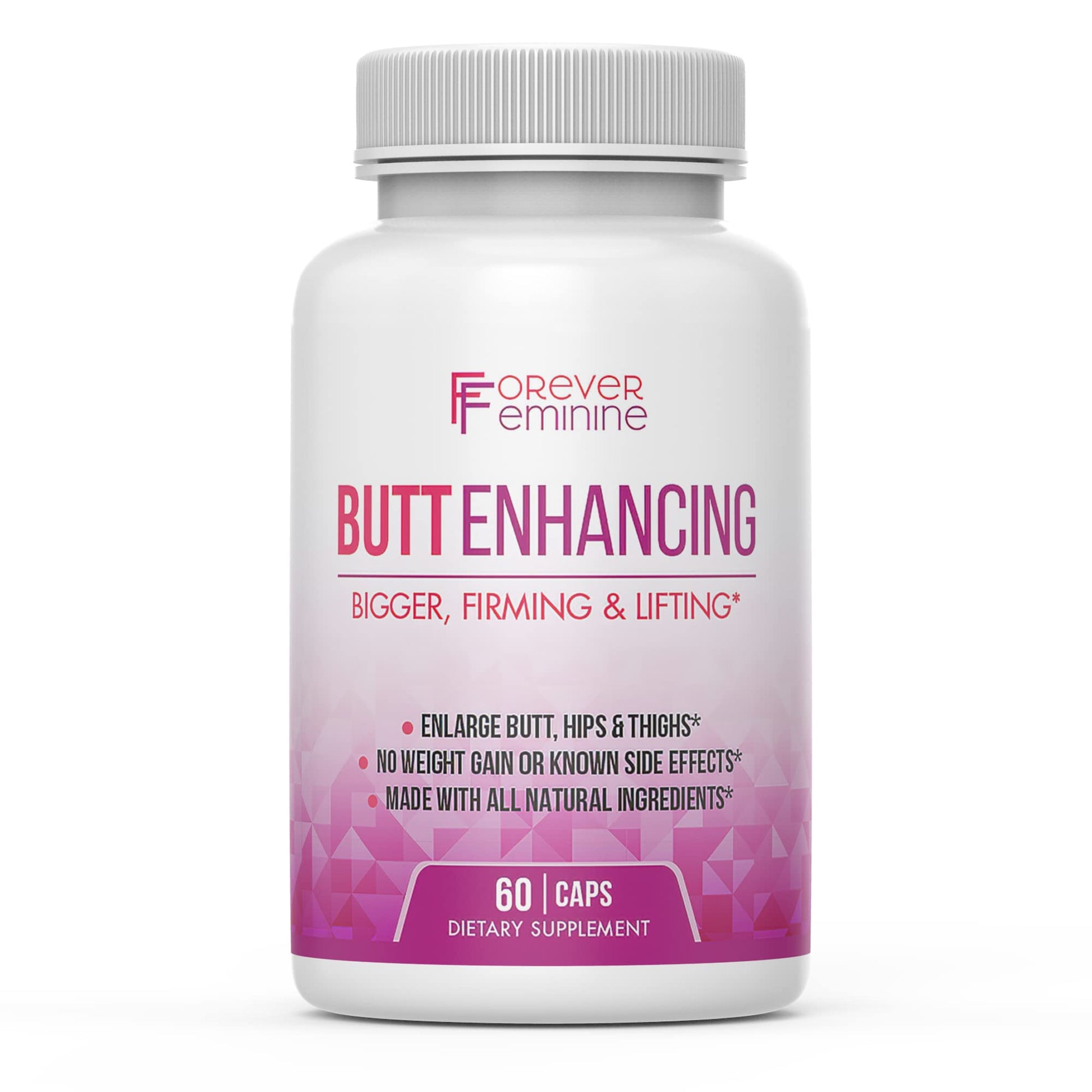 Forever Feminine Premium Butt Enhancement Pills - Booty Enlargement Pills - Shape