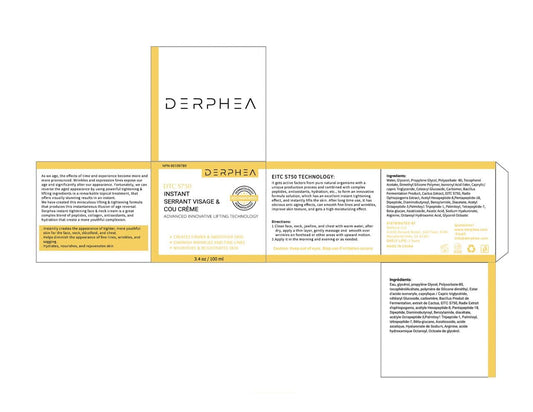 DERPHEA Neck Cream, Face Firming Cream, Face & Neck Cream, Advanced Skin Tightening
