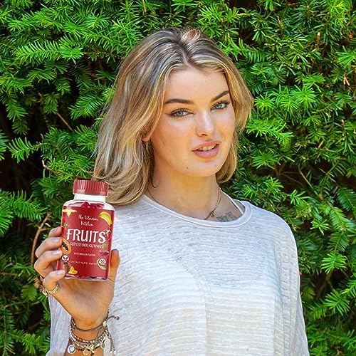 The Vitamin Kitchen Fruit and Veggies Gummies-120 Chews 60 Super Fruits
