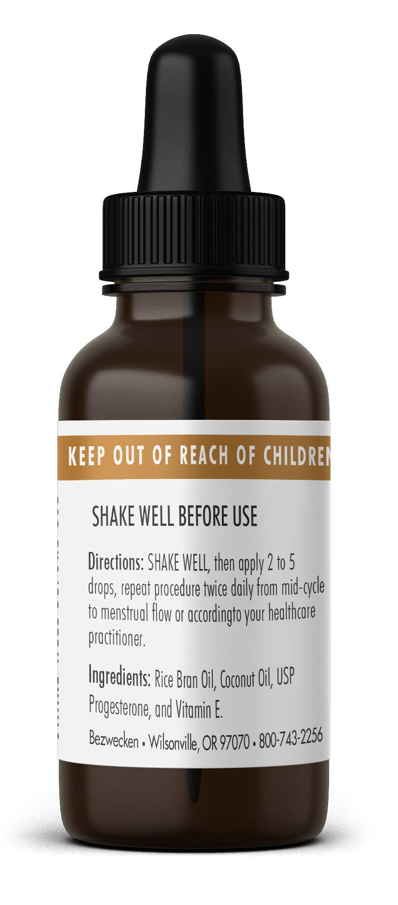 Bezwecken - ProgonB-L 4X - 10mL Topical Oil Blend - Professionally Formulated PMS & Pre-Menopause Bezwecken