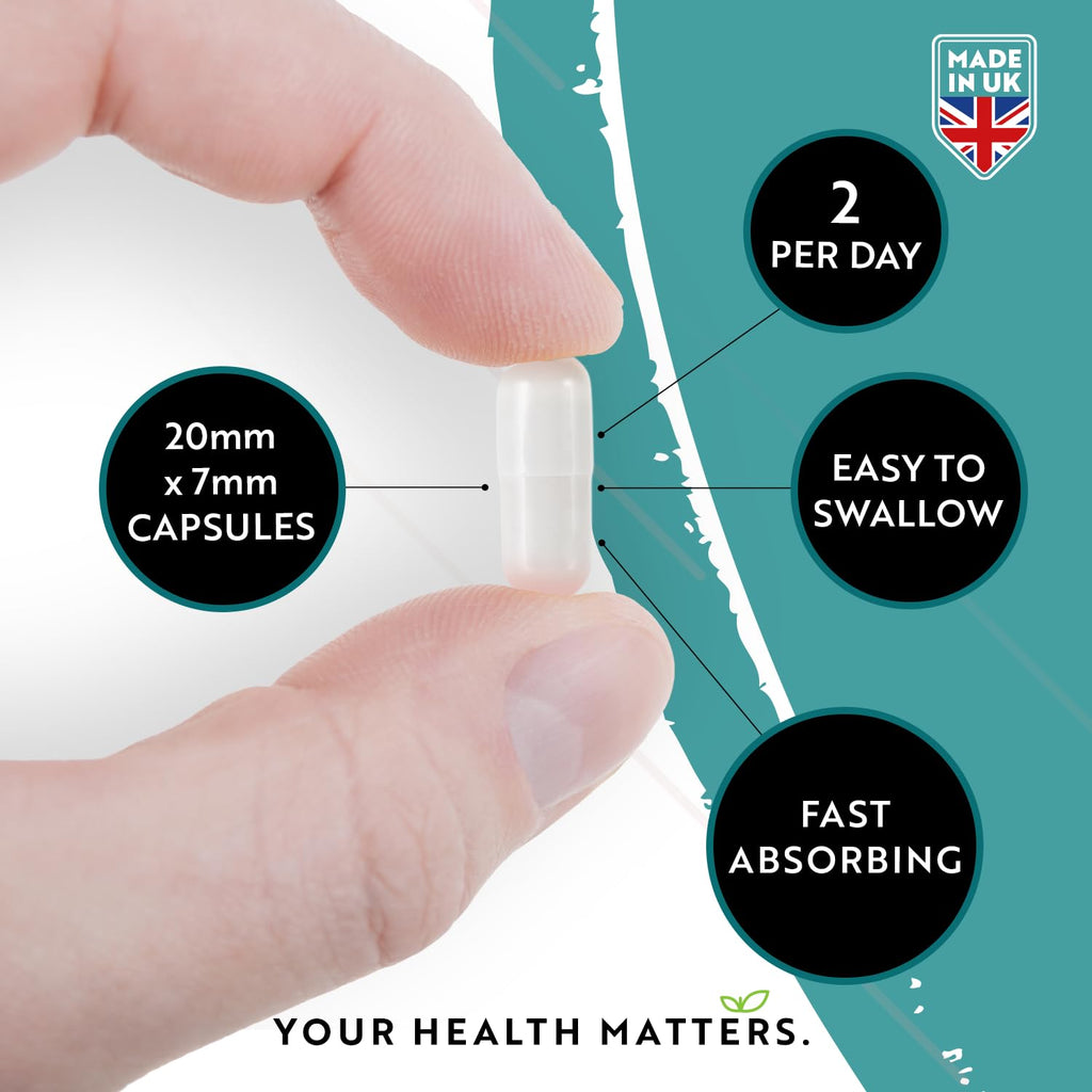 L-Carnitine Complex - High Strength Capsules with Added Riboflavin, Biotin, Chromium