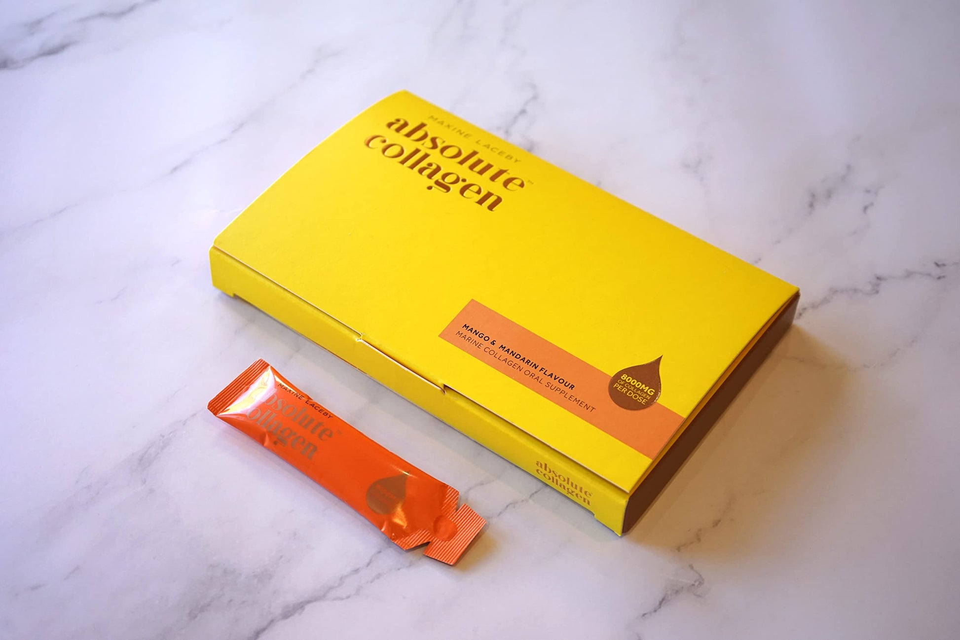 Absolute Collagen Marine Liquid Collagen Supplement for Women - 8000mg Collagen in Each Sachet Absolute Collagen