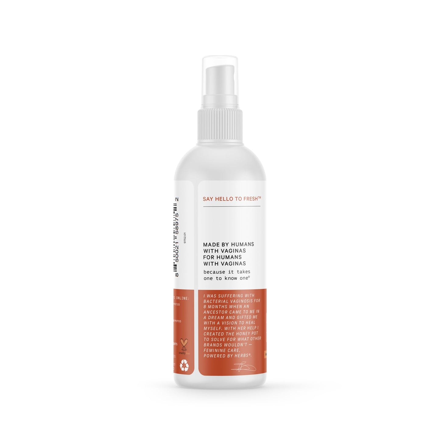 The Honey Pot Company - Refreshing and Restorative Panty and Body Plant-Derived Deodorant Spray