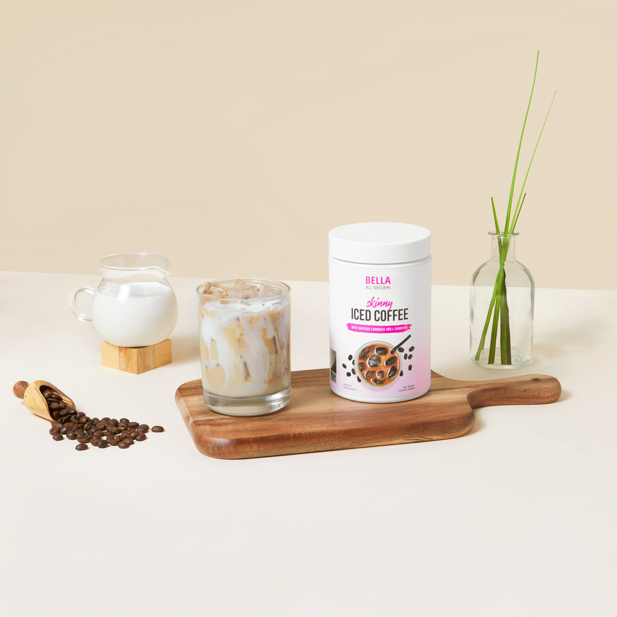 Bella All Natural Skinny Iced Coffee - Good Taste - 500 Grams Bella All Natural