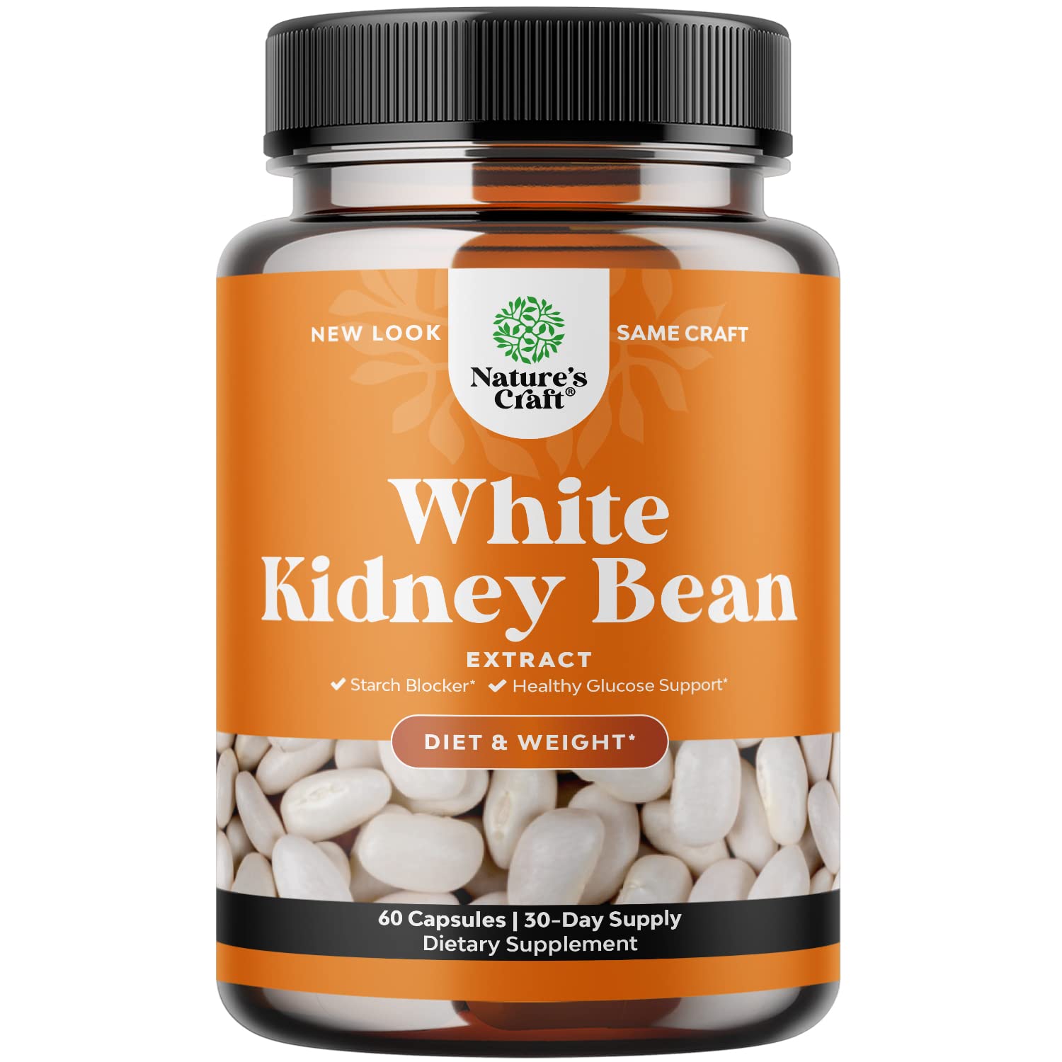 Natural White Kidney Bean Extract - White Kidney Bean Energy Booster AMPK Activator 