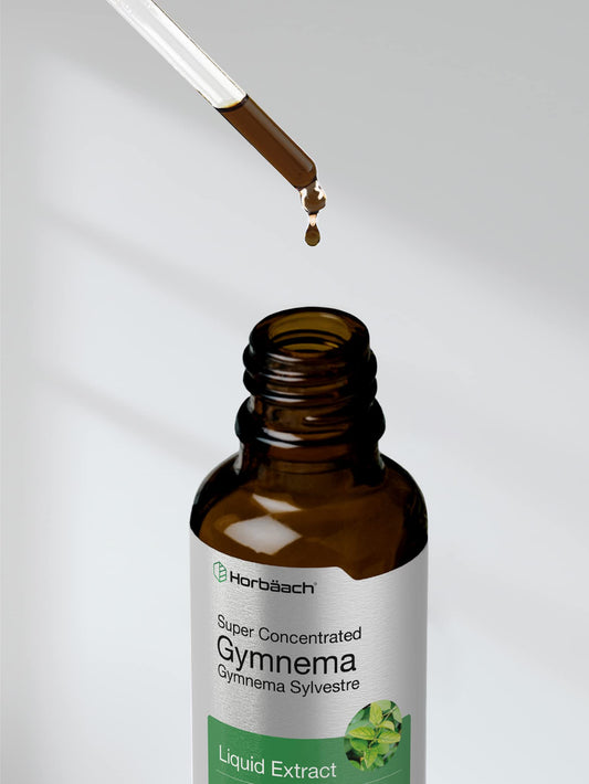 Gymnema Sylvestre Liquid | 2 fl oz | Alcohol Free Supplement | Super Concentrated