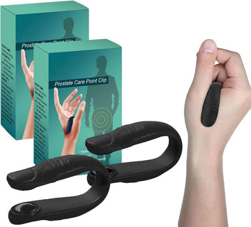 2pcs Prostate Care Point Clip for Men,Acupressure Hand Pressure Point Clip, Relieve Prostate