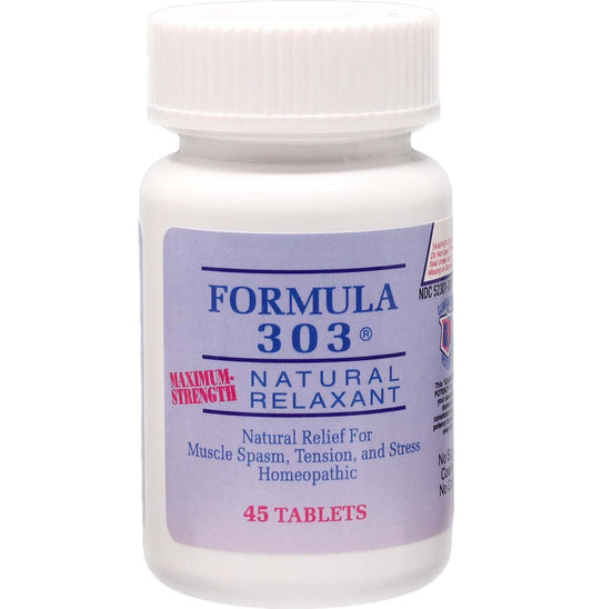 Dee CEE Labs Formula 303 Maximum Strength Tablets, 45 Tablets; All-Natural containing