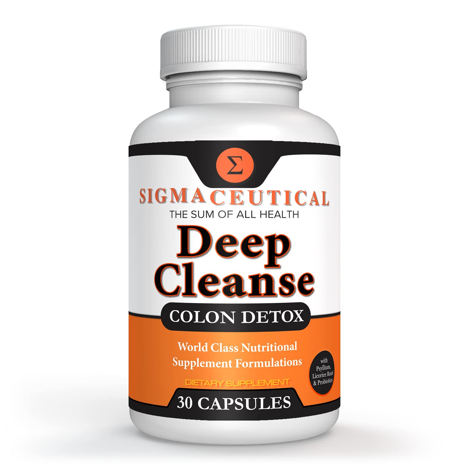 Sigmaceutical 1 Day Colon Cleanse - Detox Cleanse - Bowel Cleanse & Laxative - Bowel Detox 