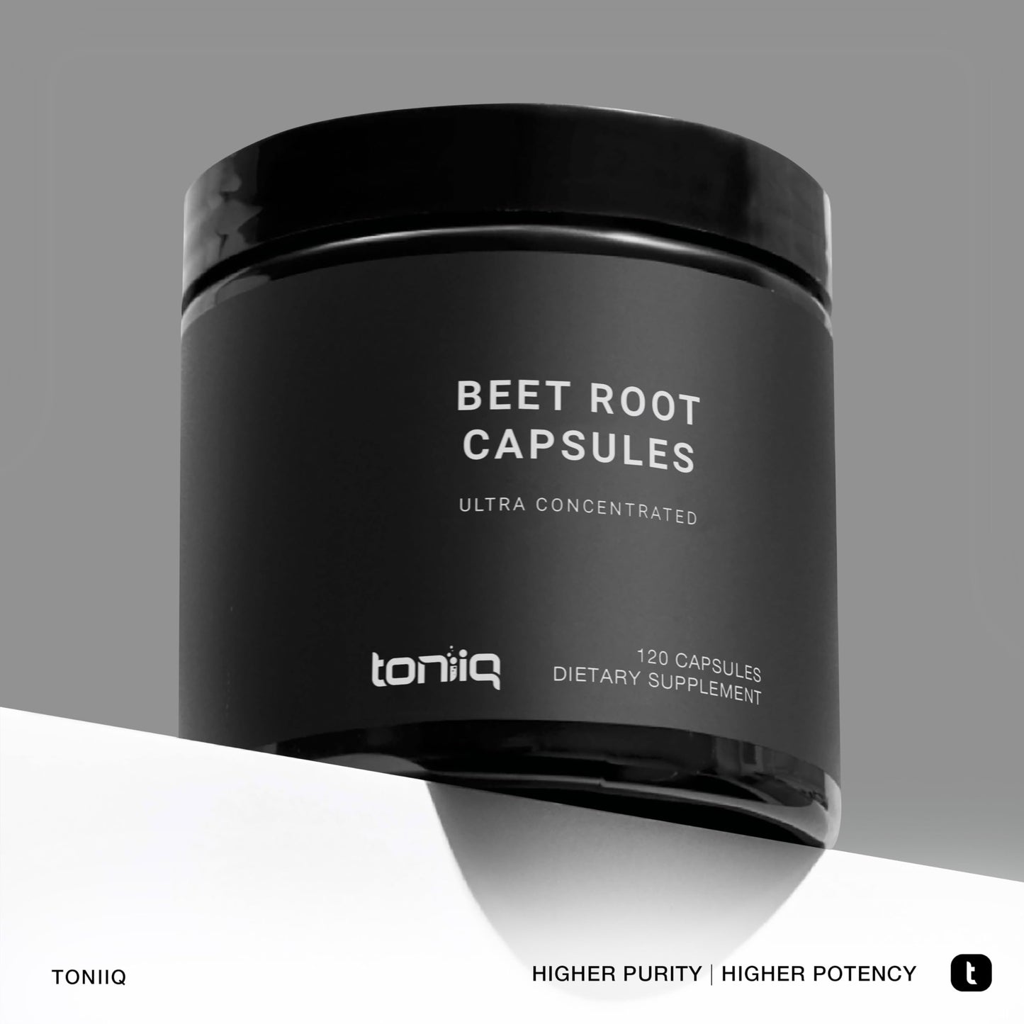 Toniiq 28,000mg 20x Concentrated Extract Beet Root Capsules - Natural Nitric Oxide Booster