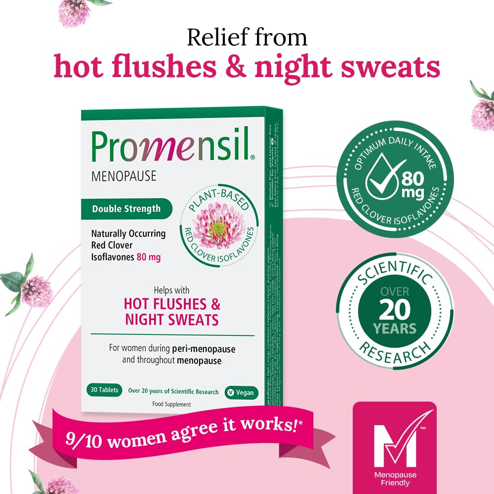 Promensil Red Clover Double Strength 30 tablets Promensil