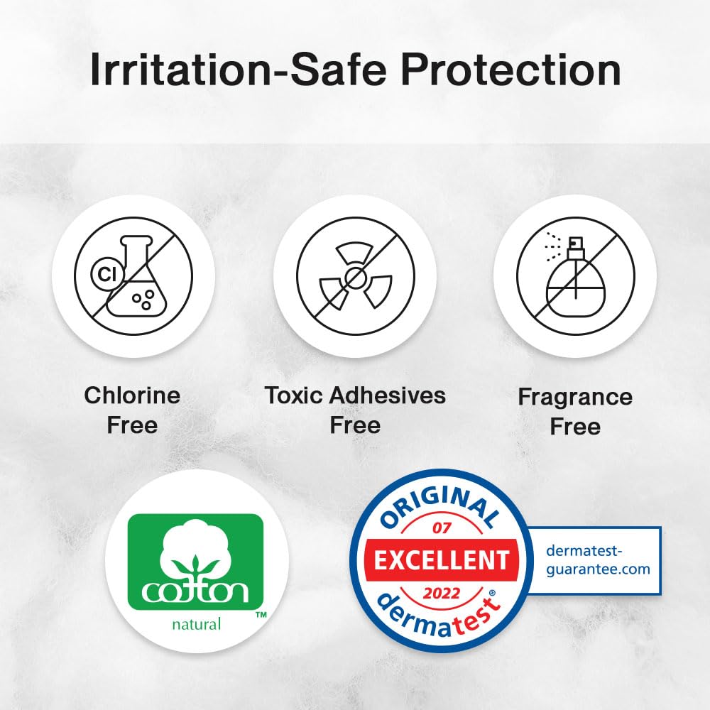 SANDIS Feminine Pad for Women - Regular 28 Count 100% Organic Cotton Ultra Thin with Wings SANDIS