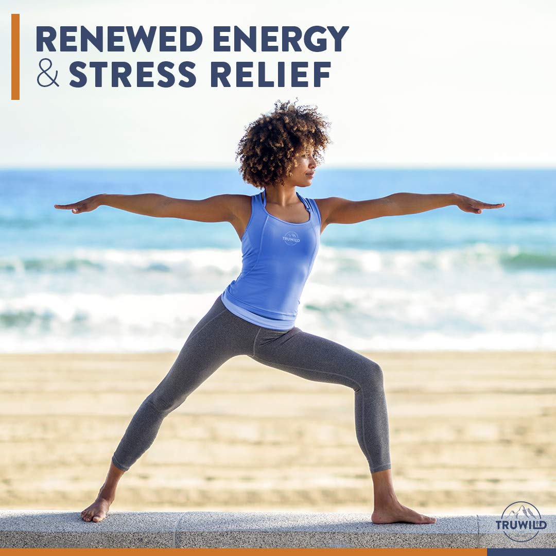 TruWild Adaptogen Blend with Cordyceps Maca Ashwagandha - Full Spectrum Mushroom 