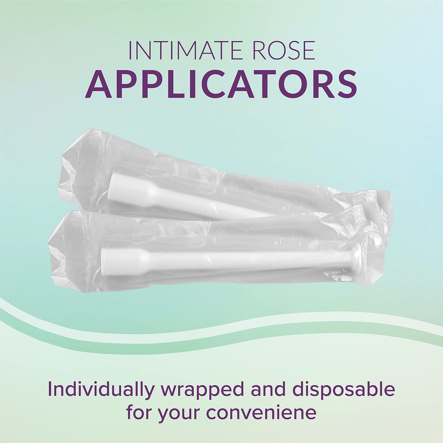 Intimate Rose 15 Count Vaginal Suppository Applicator - Fits Most Boric Acid Suppositories & Vaginal
