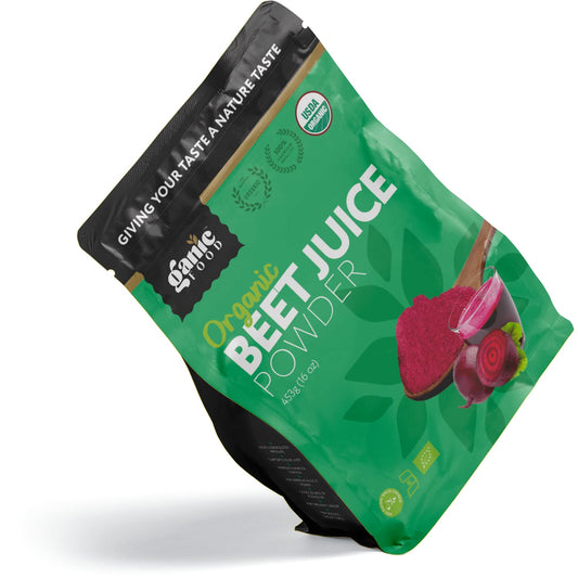 Ganic Food Organic Beet Root Juice Powder, 16 Ounces