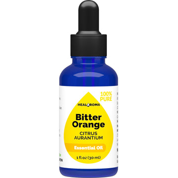 Bitter Orange Essential Oil 30 ml - 1 oz - Pure & Natural - with Pipette Dropper