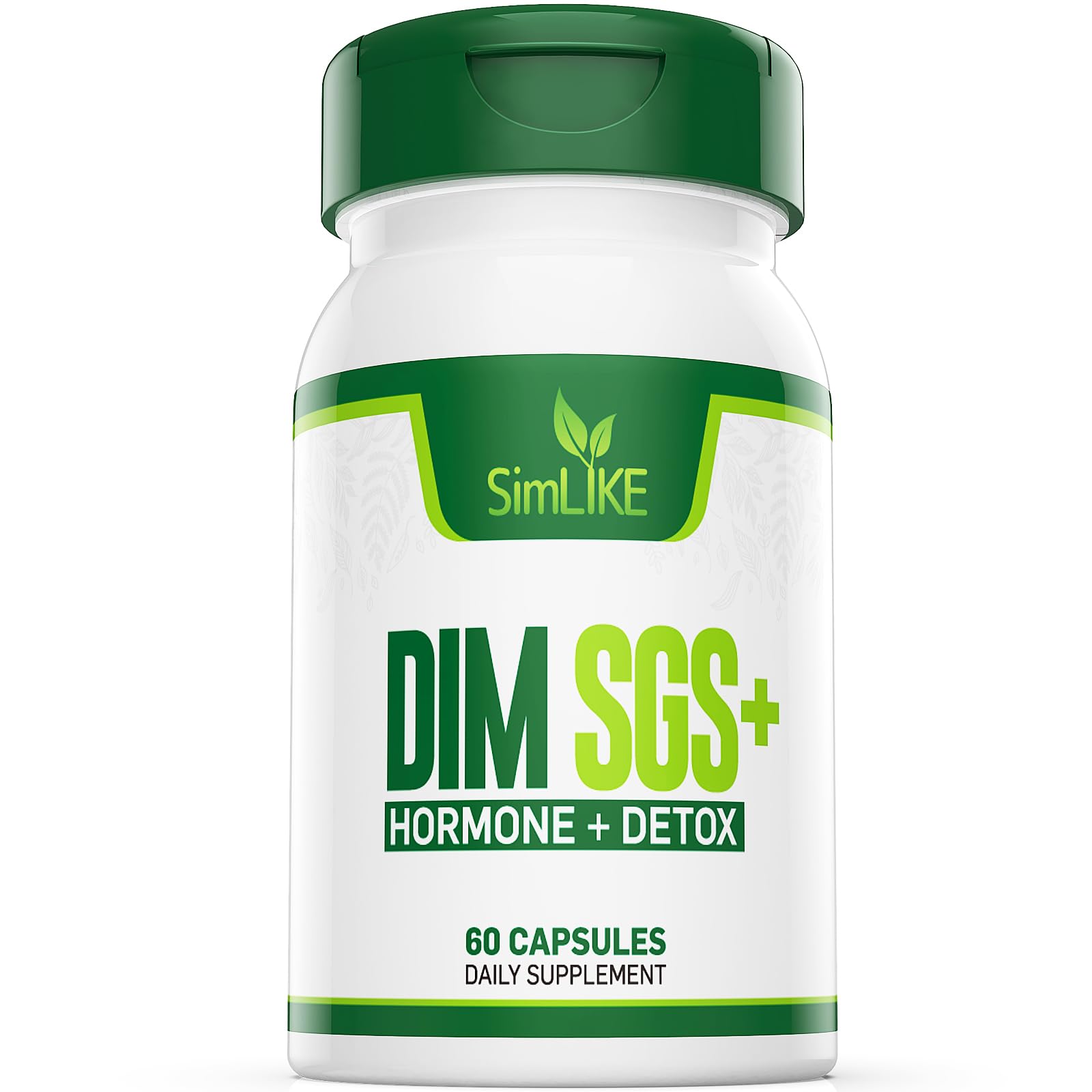 Simlike DIM SGS + - Hormone + Detox,Encourages Normal Estrogen Metabolism,Hormone Balance