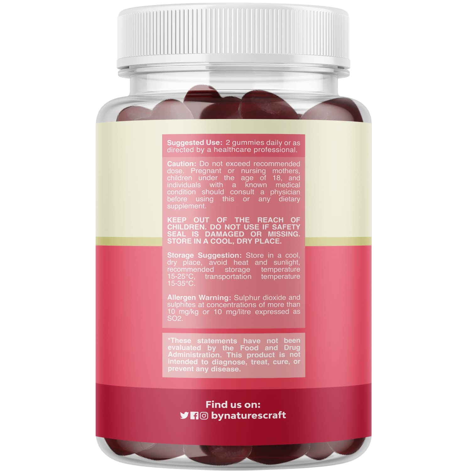 Hormone Balance for Women of All Ages - PMS Gummies and Cycle Support Supplements Natures Craft