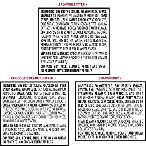 Kellogg's Special K Protein Meal Bars, Meal Replacement, Bulk Protein Snacks, Variety Pack Special K