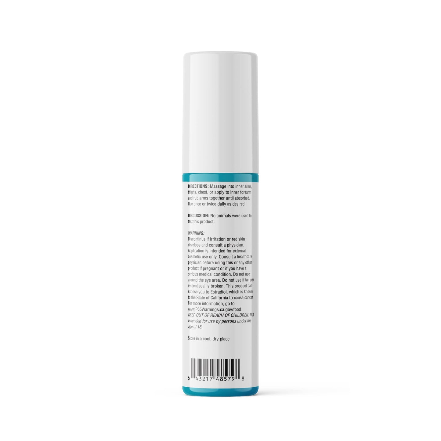 HelloPharmacist Natural Bioidentical Bi-EST 5.0 Estrogen Menopause Relief Cream for Women