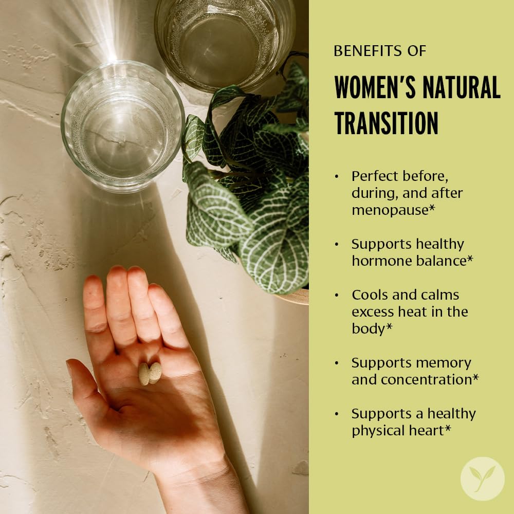 Banyan Botanicals Women’s Natural Transition – Organic Menopause Supplement Banyan Botanicals